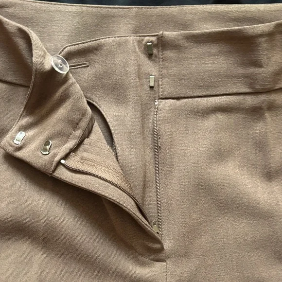 Worthington Tan Wide Leg Women's Pants - Picture 3 of 7